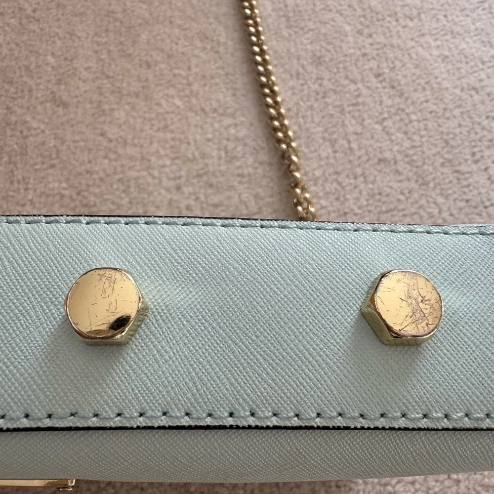 ***BRAND NEW*** Rebecca Minkoff Avery Mint Green Crossbody bag - Picture 4 of 7